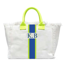 Lataa kuva Galleria-katseluun, Monogram Fringed Tote
