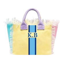 Lataa kuva Galleria-katseluun, Monogram Fringed Tote
