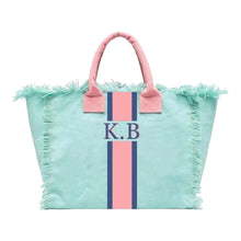 Lataa kuva Galleria-katseluun, Monogram Fringed Tote
