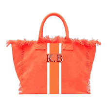 Lataa kuva Galleria-katseluun, Monogram Fringed Tote
