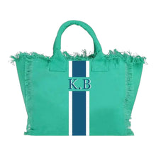 Lataa kuva Galleria-katseluun, Monogram Fringed Tote
