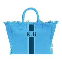 Lataa kuva Galleria-katseluun, Monogram Fringed Tote
