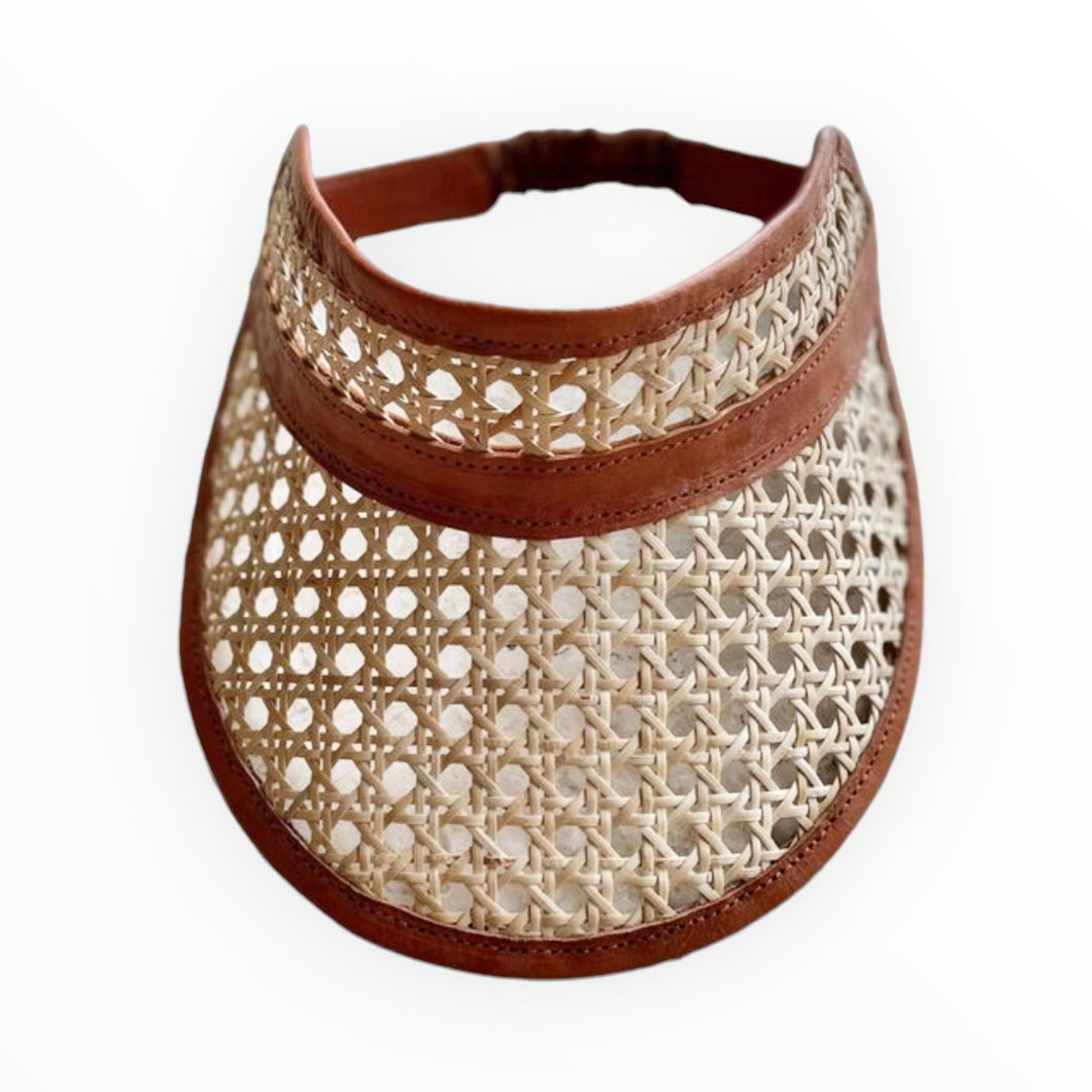 Solihiya Leather Visor