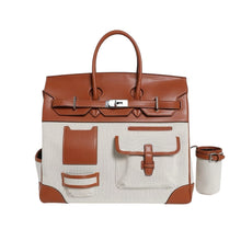 Carregar imagem no visualizador da galeria, 40cm Men&#39;s Canvas Travel Bag
