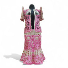 Load image into Gallery viewer, Filipiniana Pink Set - Full Embroidered
