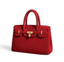 Загрузить изображение в средство просмотра галереи, Crochet Birkin Red
