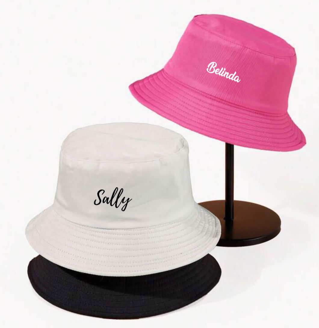 Embroider Bucket Hat Adult & Kid - Travellers Hat Boutique