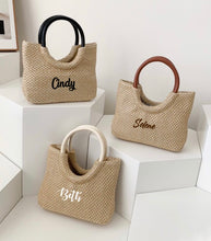 Load image into Gallery viewer, Mini Straw Weave Bag
