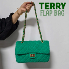 Load image into Gallery viewer, Terry Flap Bag
