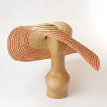 Load image into Gallery viewer, Oversize Raffia Hat - Travellers Hat Boutique
