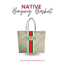 Charger l&#39;image dans la galerie, Native Bayong Basket - Travellers Hat Boutique
