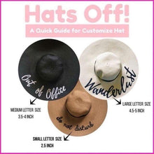 Lade das Bild in den Galerie-Viewer, Mother &amp; Daughter Straw Hat Set - Travellers Hat Boutique
