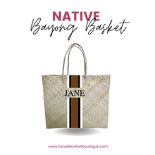 Charger l&#39;image dans la galerie, Native Bayong Basket - Travellers Hat Boutique
