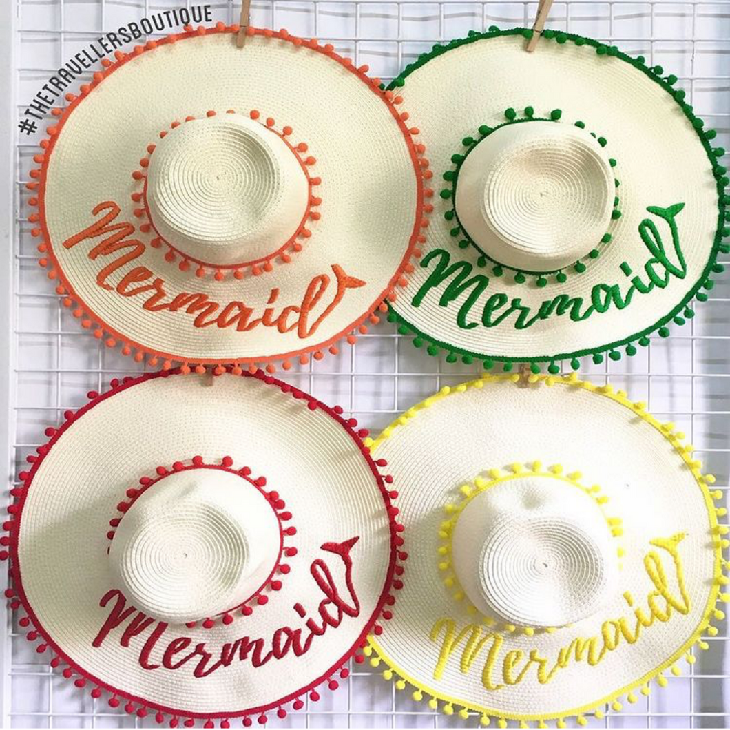 Pompoms Floppy Hat - Travellers Hat Boutique