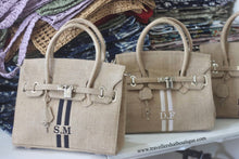 Charger l&#39;image dans la galerie, Burlap Birkin Striped - Travellers Hat Boutique
