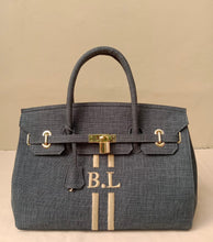 Load image into Gallery viewer, Canvas Birkin Stripe - Travellers Hat Boutique
