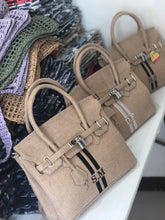 Charger l&#39;image dans la galerie, Burlap Birkin Striped - Travellers Hat Boutique
