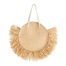 Load image into Gallery viewer, Raffia Round Bag - Travellers Hat Boutique
