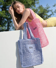 Load image into Gallery viewer, Handmade Raffia Tote - Travellers Hat Boutique
