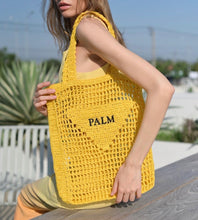 Load image into Gallery viewer, Handmade Raffia Tote - Travellers Hat Boutique
