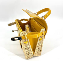 Afbeelding in Gallery-weergave laden, Standard Kelly Rattan Bag - Travellers Hat Boutique
