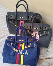 Load image into Gallery viewer, Canvas Birkin Bag 
