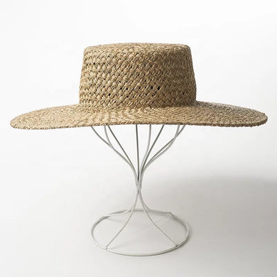 Seagrass Boater Hat - Travellers Hat Boutique