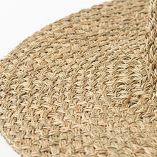 Cargar imagen en el visor de la galería, Seagrass Boater Hat - Travellers Hat Boutique
