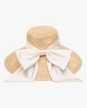 Afbeelding in Gallery-weergave laden, Bow Decor Straw Hat - Travellers Hat Boutique
