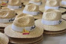 Load image into Gallery viewer, Panama Boater Hat - Travellers Hat Boutique
