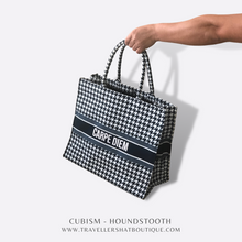 Load image into Gallery viewer, Custom Stripe Canvas Tote Bag
