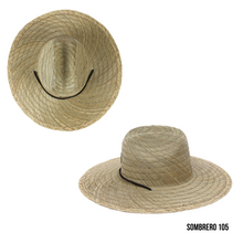 Load image into Gallery viewer, Men  Straw Sombrero - Travellers Hat Boutique
