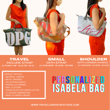 Afbeelding in Gallery-weergave laden, Personalized Isabela Bag - Travellers Hat Boutique
