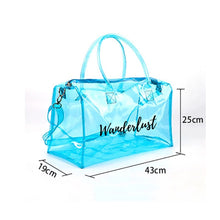 Load image into Gallery viewer, PVC Jelly Duffle Bag - Travellers Hat Boutique
