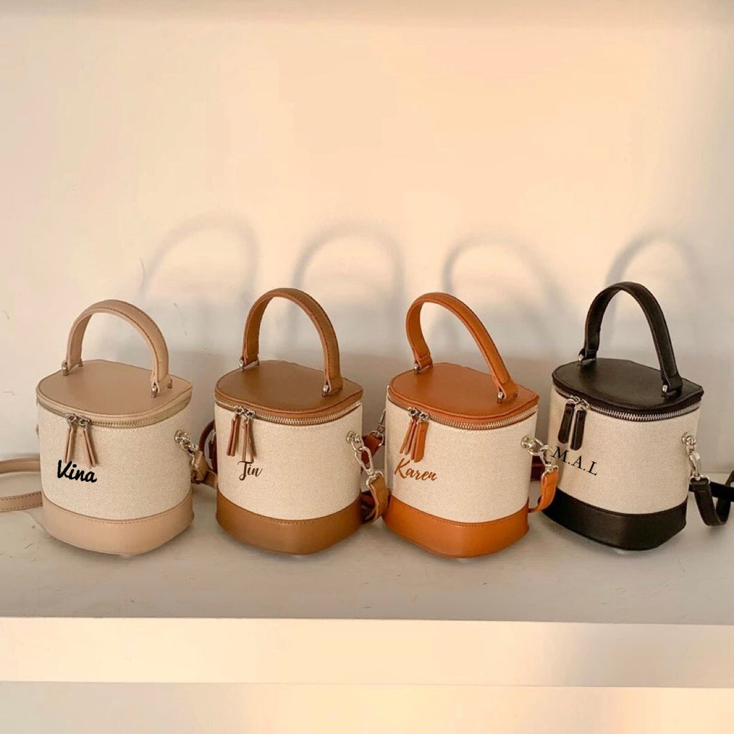 Vintage Bucket Bag Mini - Travellers Hat Boutique