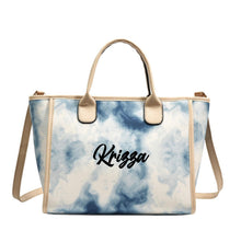 Cargar imagen en el visor de la galería, Embroidered Tie Dyed Handbag - Travellers Hat Boutique
